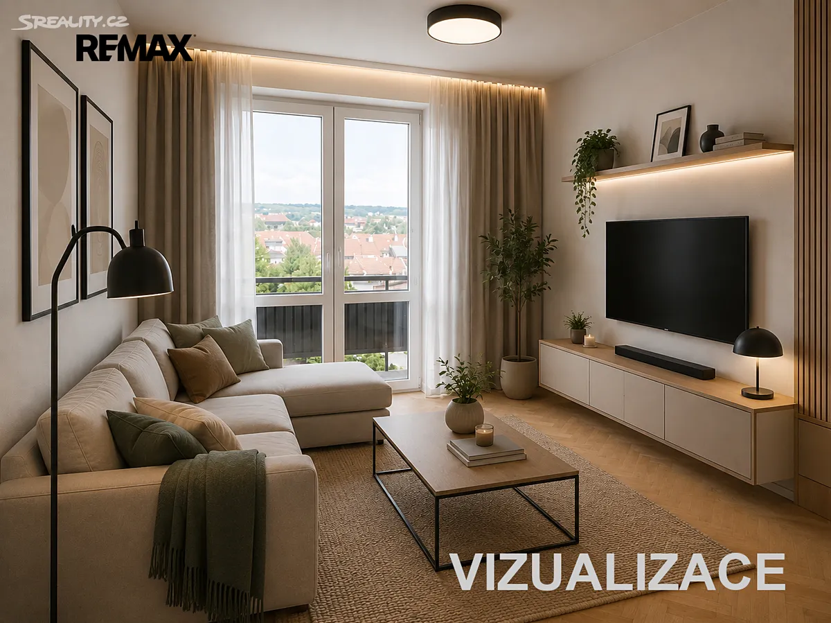 Prodej bytu 2+1 44 m² – pohled 3