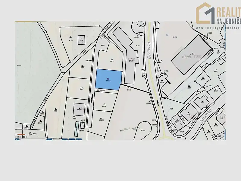 Prodej stavebního pozemku 865 m², Žamberk – náhled fotky 1