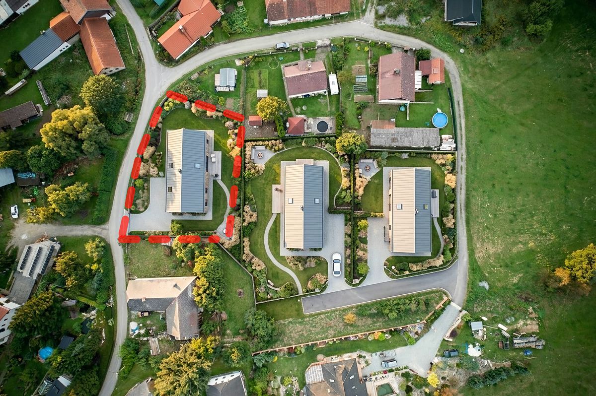 Prodej stavebního pozemku 1181 m², Čkyně – fotka 1 z 3