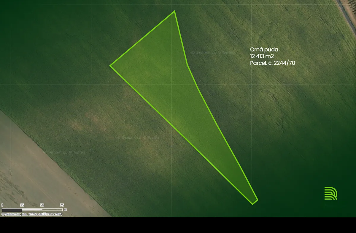 Prodej pole 12413 m²