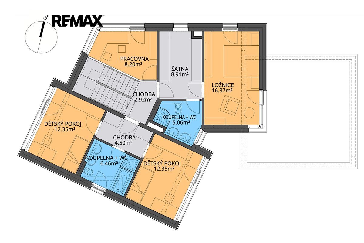 Prodej rodinného domu 197 m², pozemek 575 m² – fotografie 3