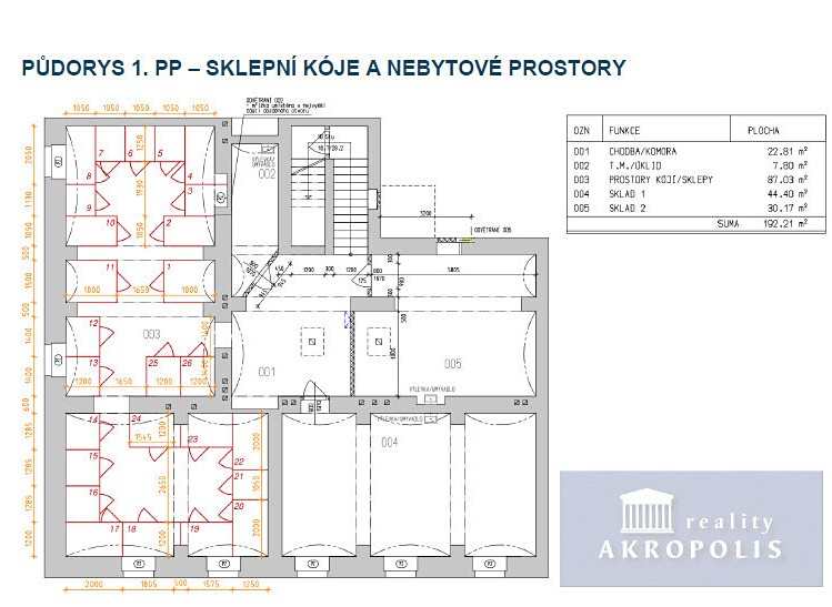 Wohnung 3+kk zum Kauf, 56 m² (12 von 23)