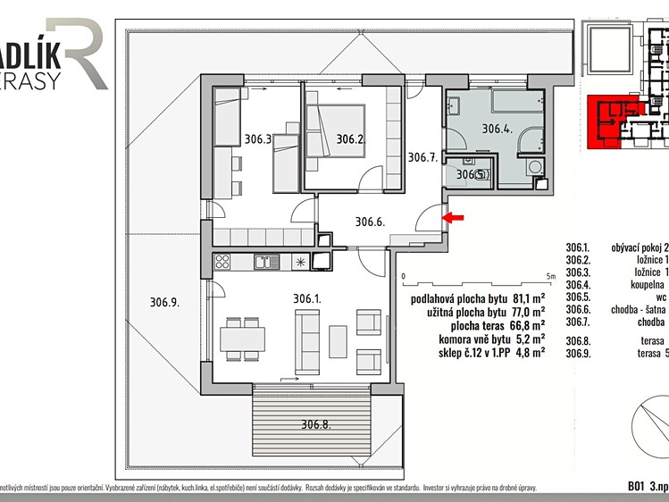 Wohnung 3+kk zum Kauf, 77 m² (11 von 11)