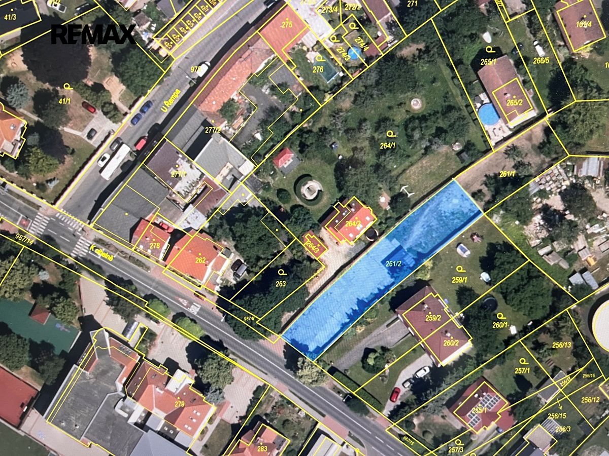 Prodej stavebního pozemku 954 m² – fotografie 3
