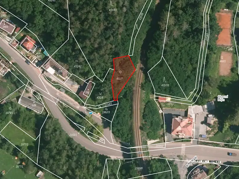 Prodej zahrady 428 m², Jílové u Prahy – náhled fotky 1