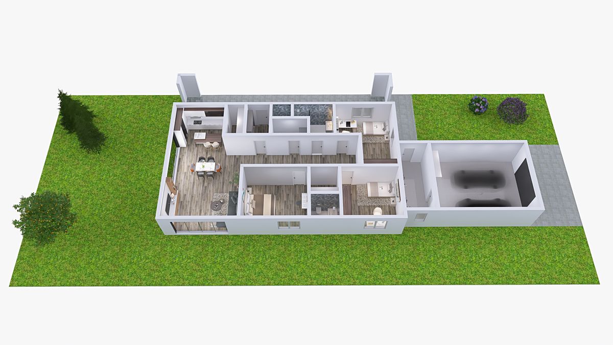 Prodej stavebního pozemku 1000 m² – fotografie 4