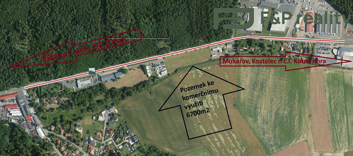 Pronájem komerčního pozemku 6700 m²