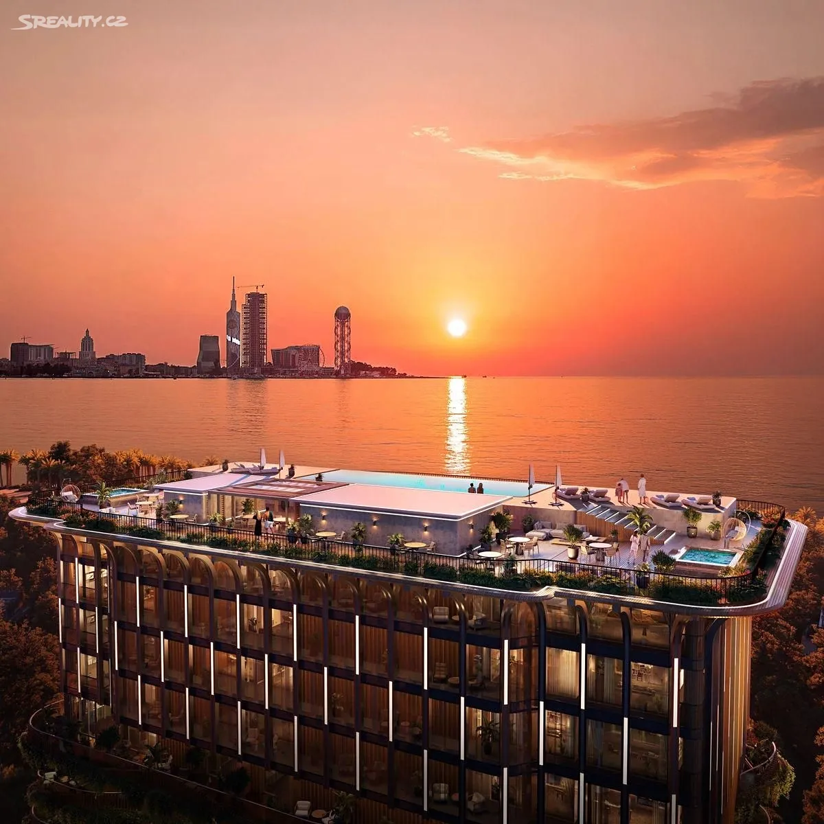 Prodej bytu 1+kk 30 m², Batumi