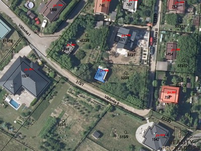 Prodej  stavebního pozemku 606 m²