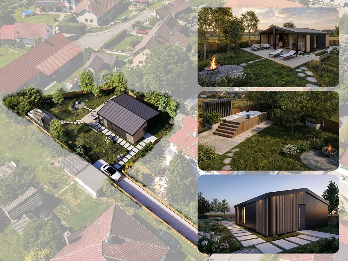 Prodej projektu na klíč 89 m², pozemek 604 m²