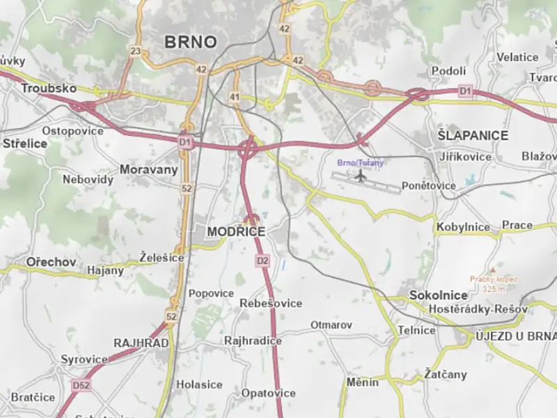 Prodej pole 4579 m², Brno – náhled fotky 3