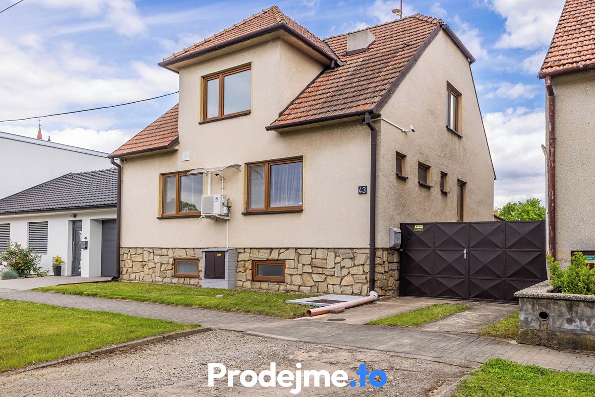 Prodej rodinného domu 112 m², pozemek 1248 m²