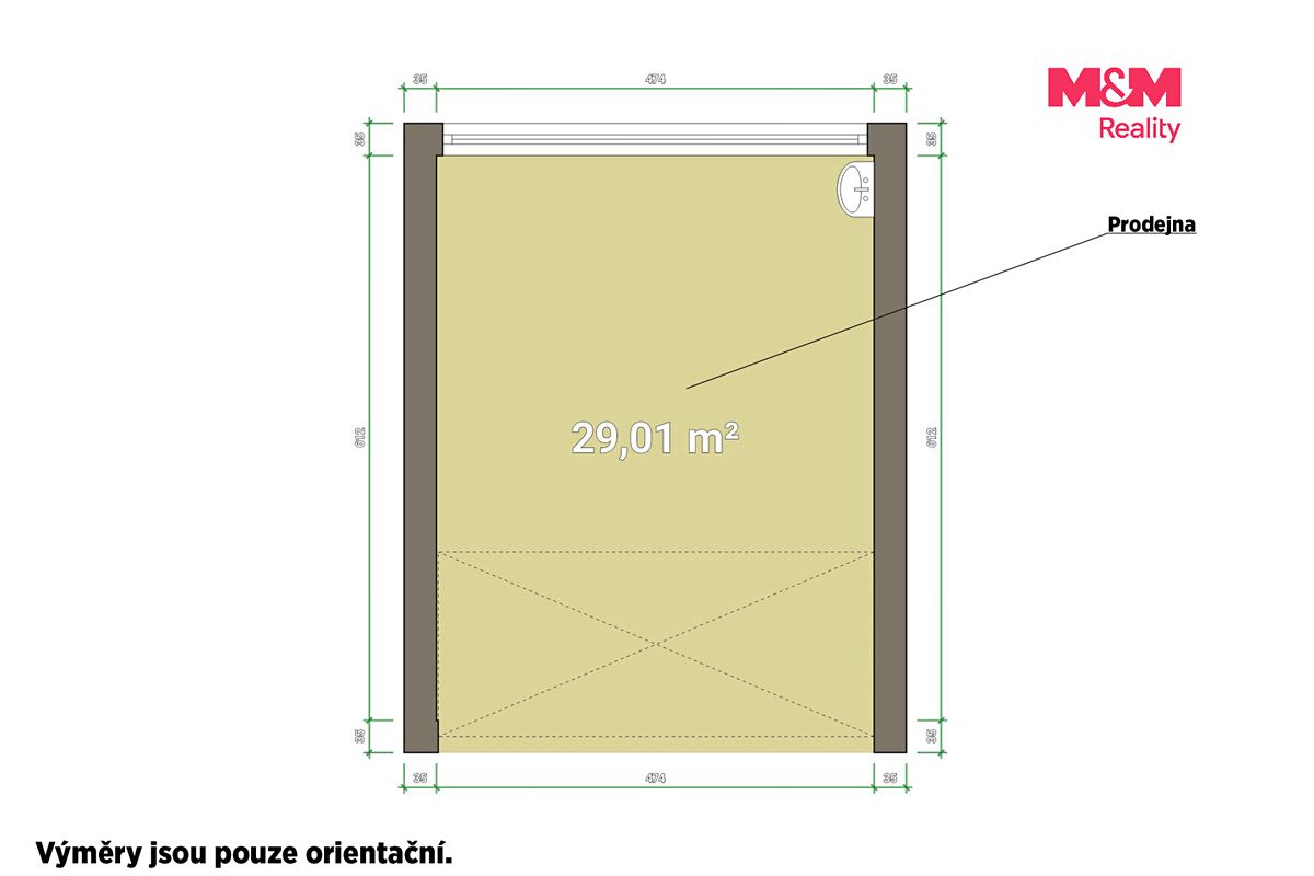 Pronájem obchodního prostoru 29 m² – fotografie 2