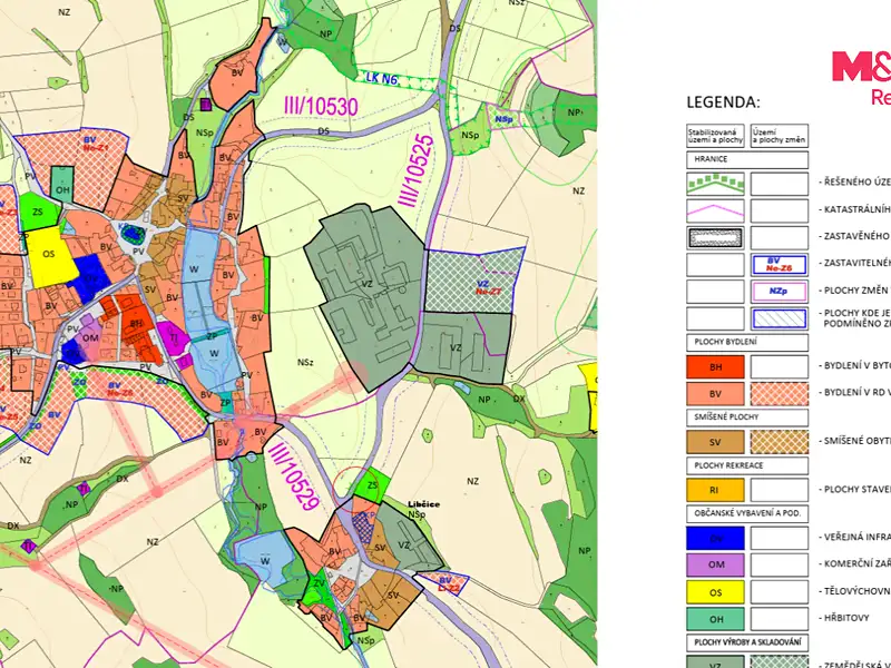 Prodej stavebního pozemku 6734 m², Nechvalice – náhled fotky 3
