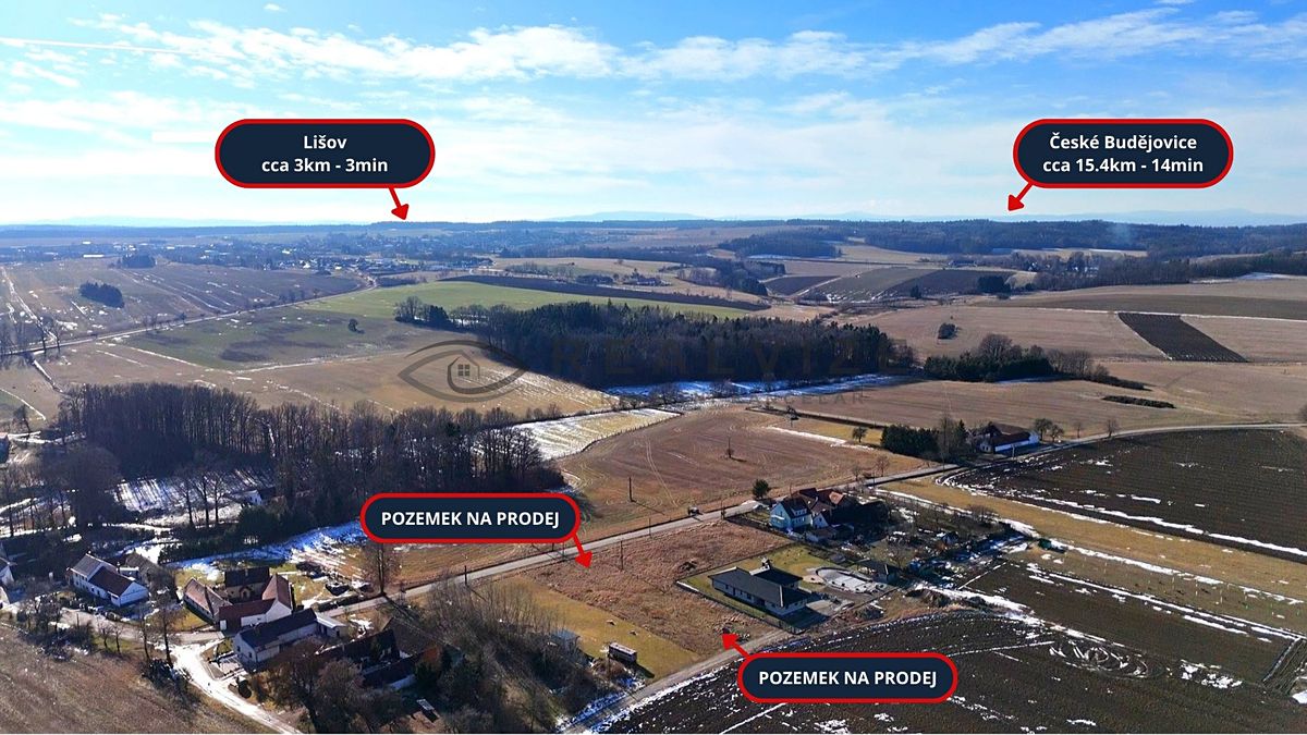 Prodej stavebního pozemku 1065 m² – fotografie 2