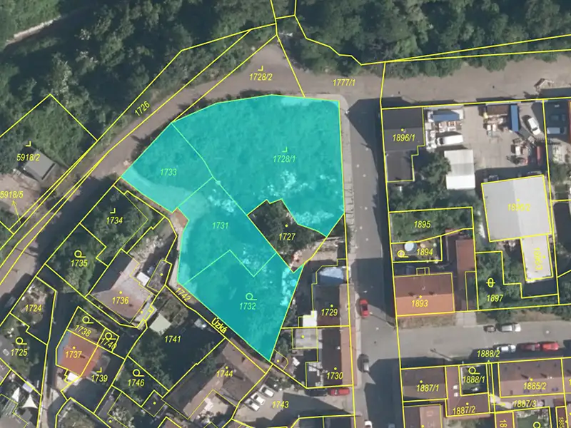 Prodej komerčního pozemku 1946 m², Kladno – náhled fotky 2