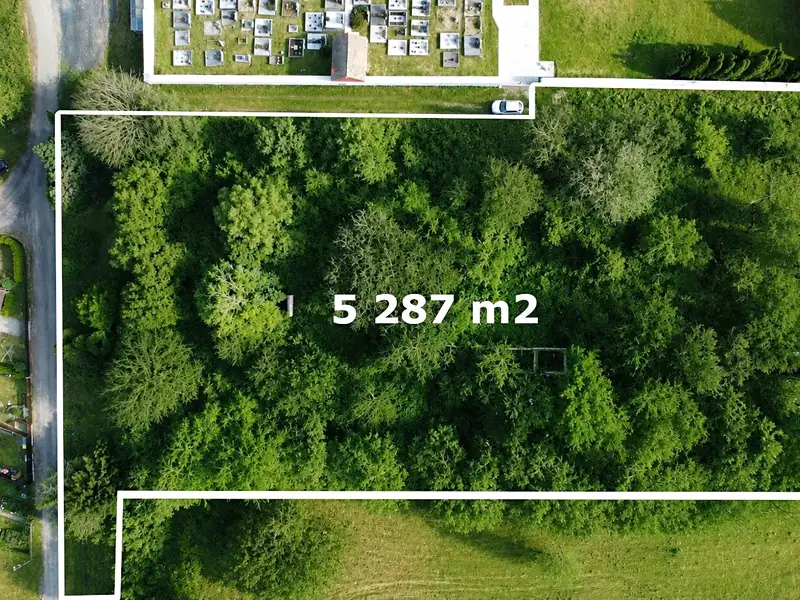 Stavební pozemek 5 287 m² — Smilovy Hory