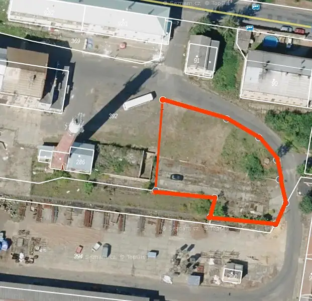Pronájem komerčního pozemku 1500 m², Hospozín – náhled fotky 1