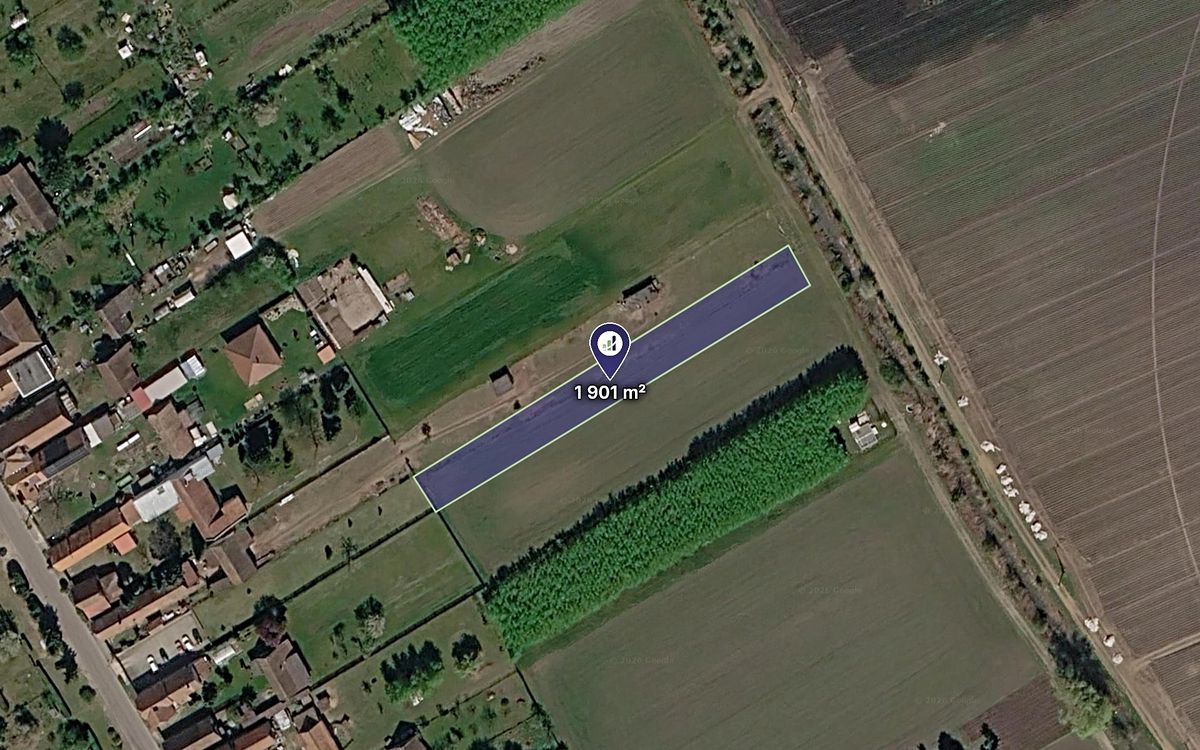 Prodej pole 1901 m²