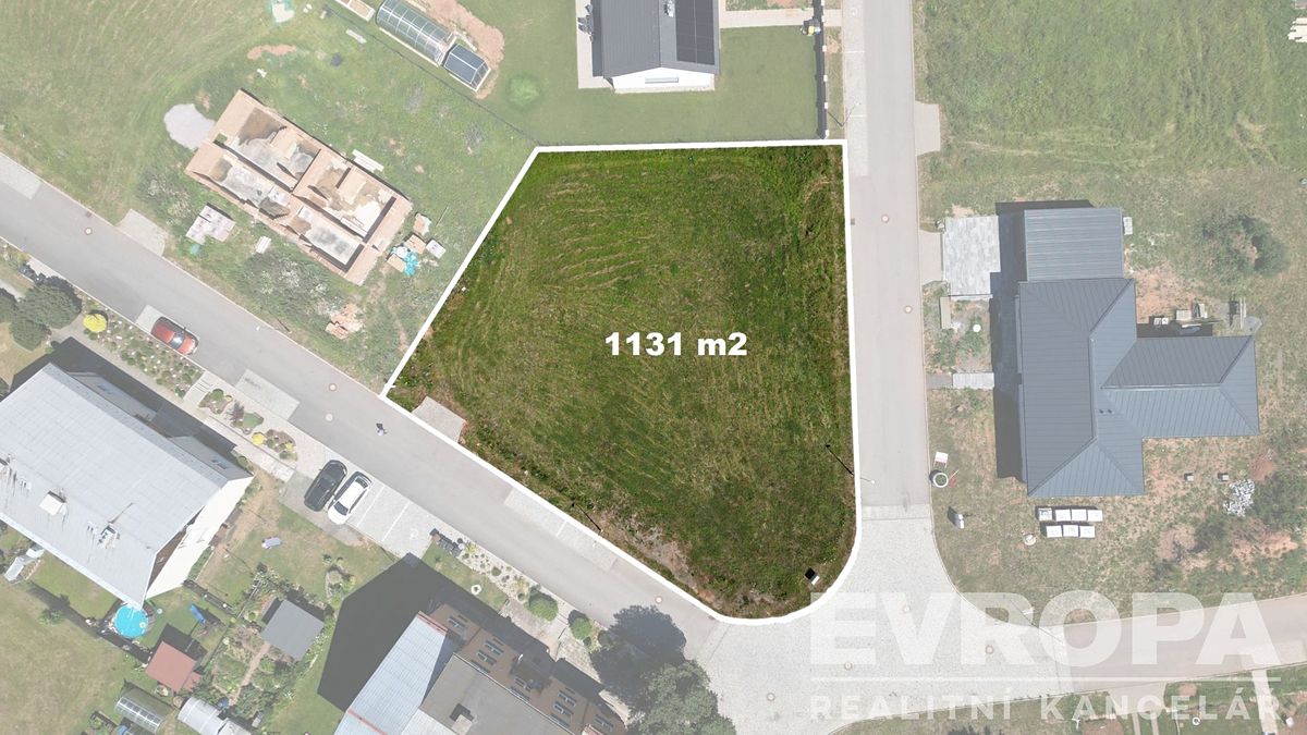 Prodej stavebního pozemku 1131 m²