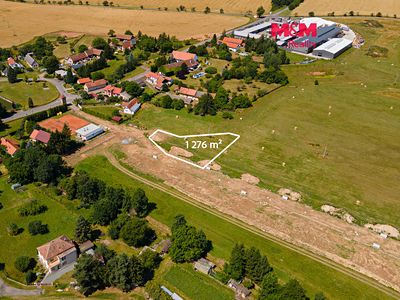 Prodej stavebního pozemku 1276 m²