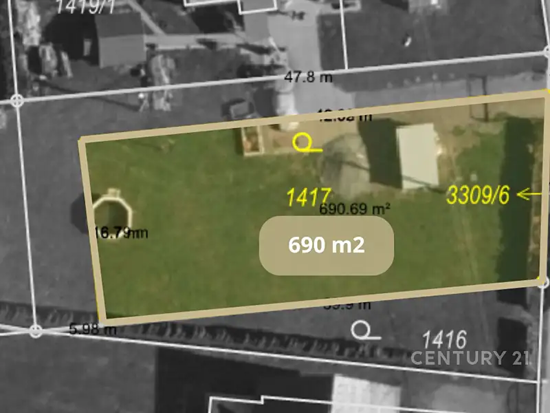 Prodej stavebního pozemku 690 m², Kunín – náhled fotky 2