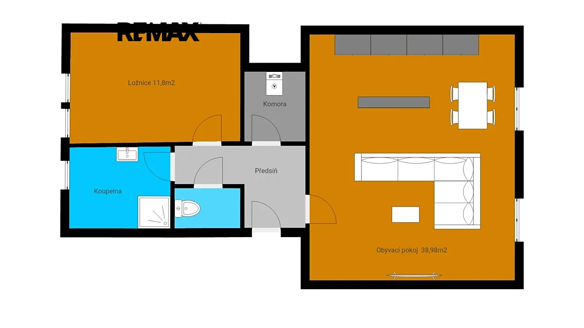 Prodej bytu 2+kk 62 m² - View 2