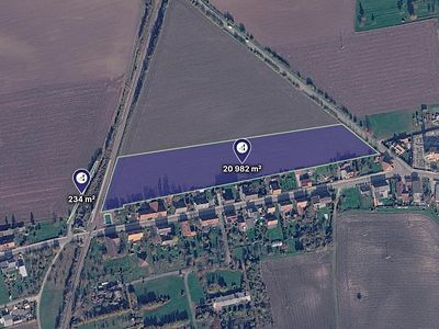 Prodej pole 21216 m²