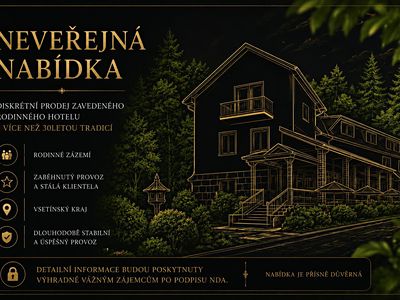 Prodej ubytovacího zařízení 4650 m²