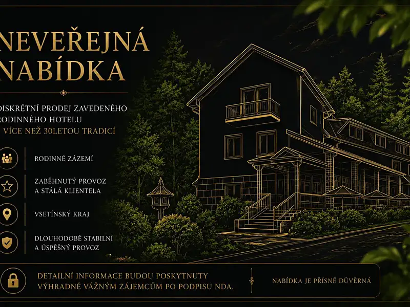 Prodej ubytovacího zařízení 4650 m², Vsetín – náhled fotky 1