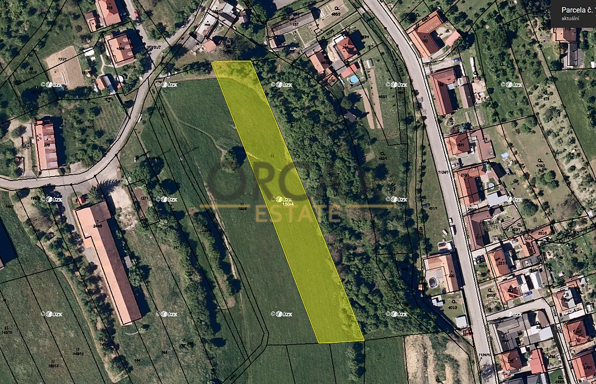 Prodej louky 3748 m², Košíky – fotka 1 z 3