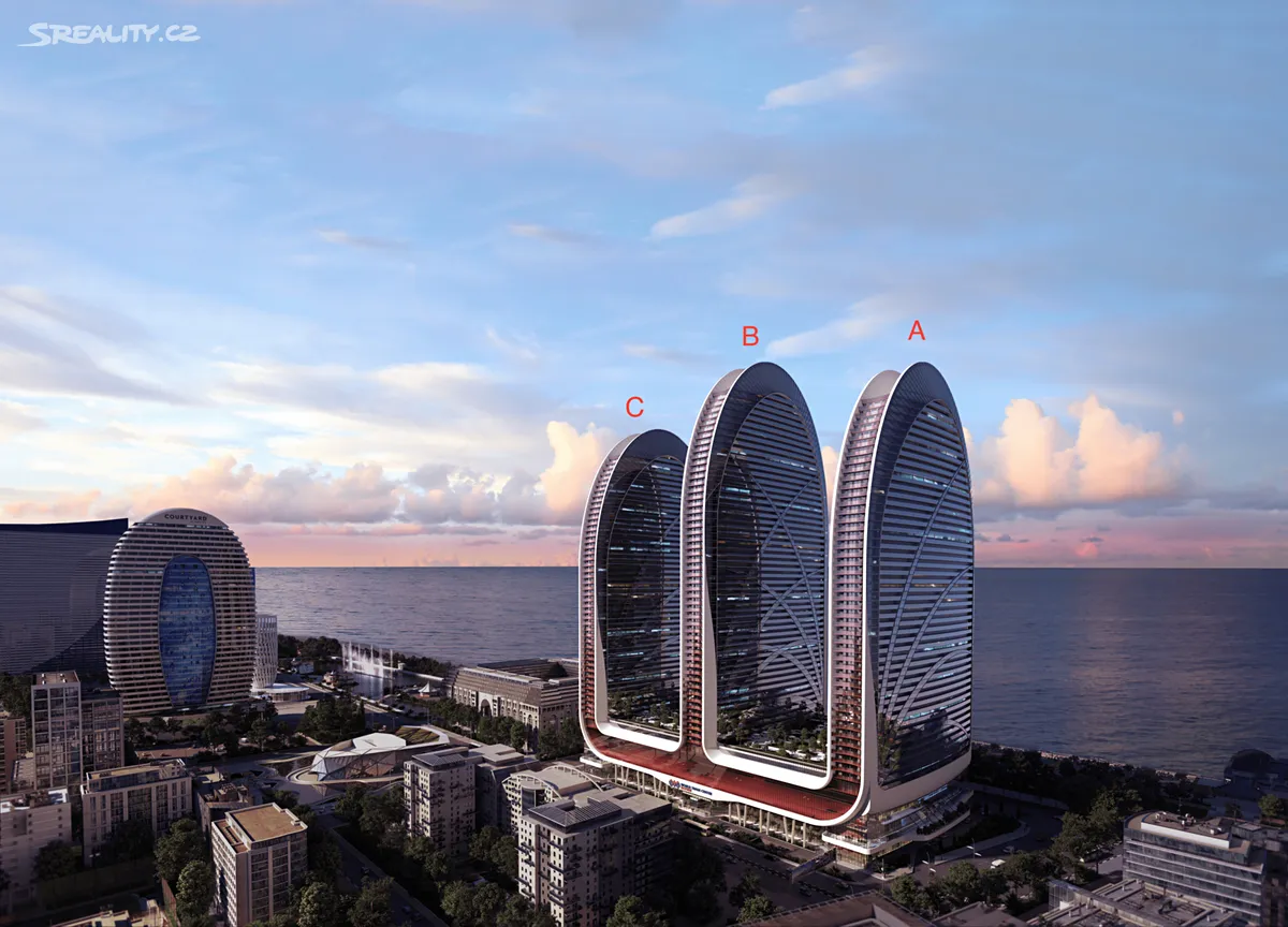 Prodej bytu 1+kk 30 m², Batumi
