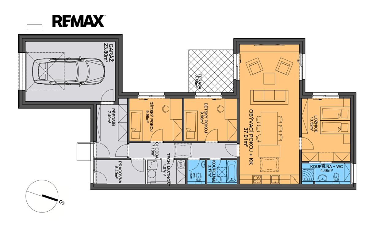 Prodej rodinného domu 136 m², pozemek 479 m² – fotografie 2