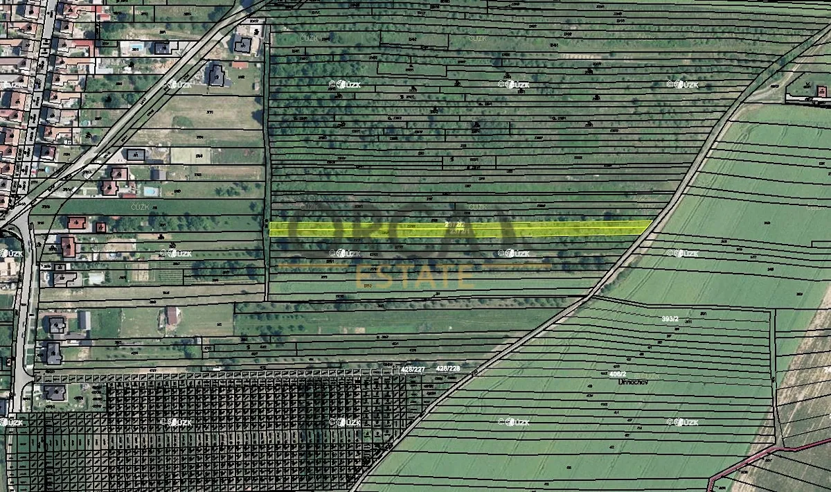 Prodej podílu 1/4 pole 728 m²