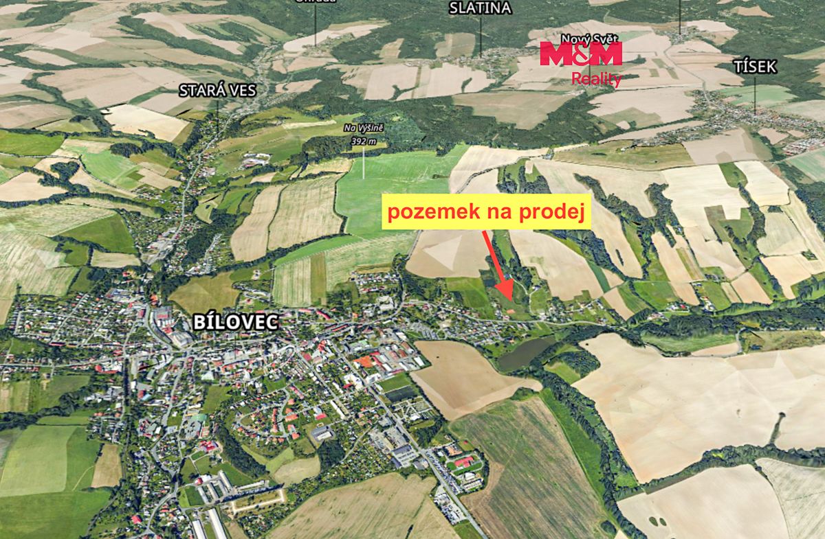 Prodej stavebního pozemku 1138 m²