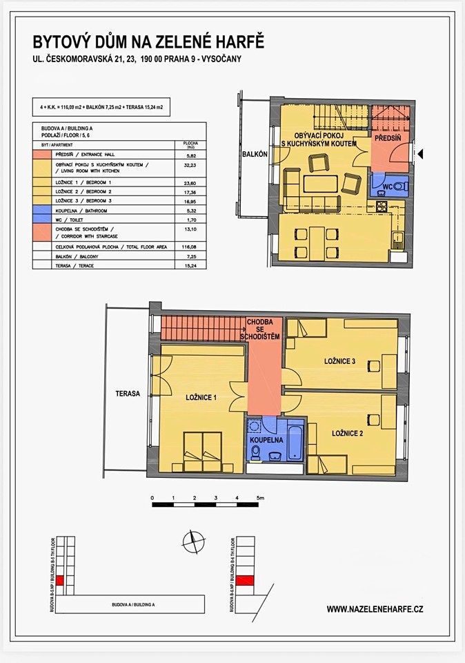 Prodej bytu 4+kk 116 m²