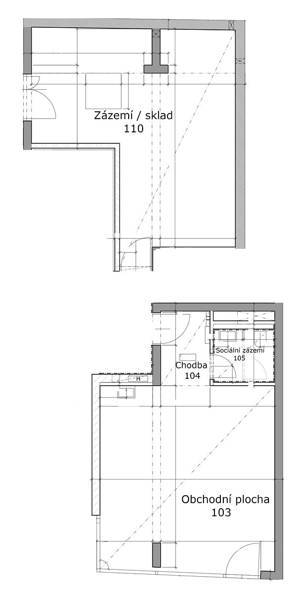 Pronájem obchodního prostoru 38 m² – fotografie 2