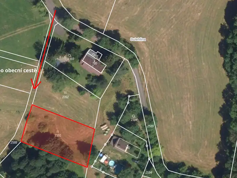Prodej zahrady 1287 m², Mírová pod Kozákovem – náhled fotky 1