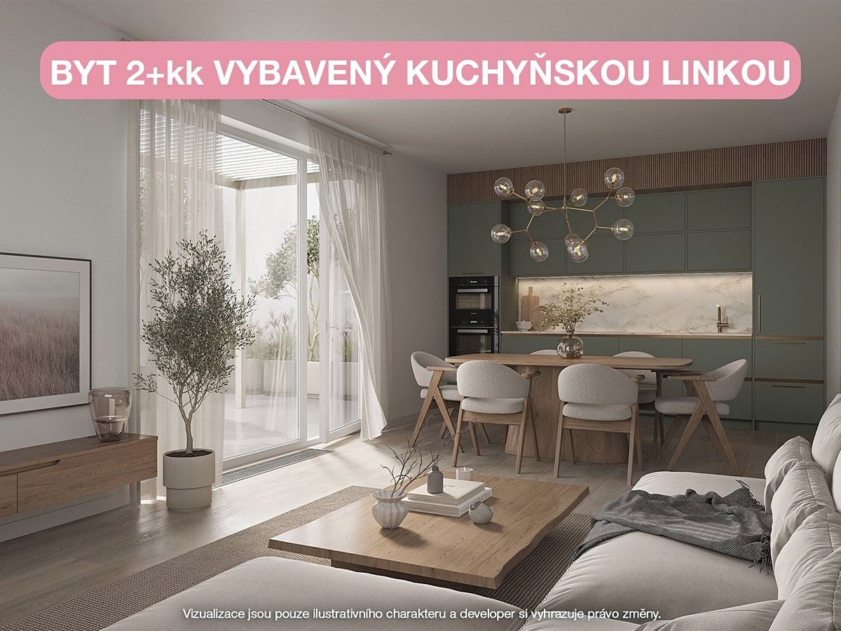 Prodej bytu 2+kk 50 m²
