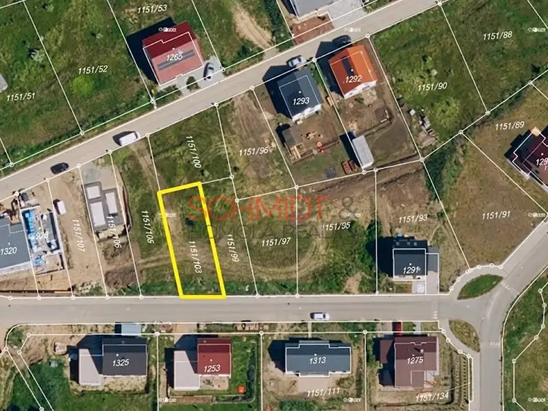 Prodej stavebního pozemku 331 m², Bořetice – náhled fotky 3