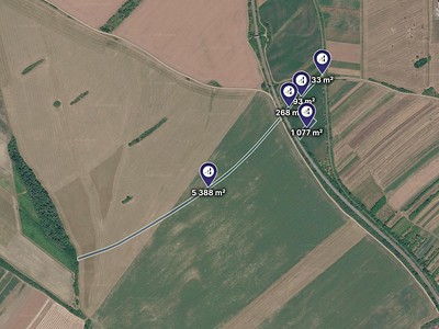 Prodej  pole 7 459 m²