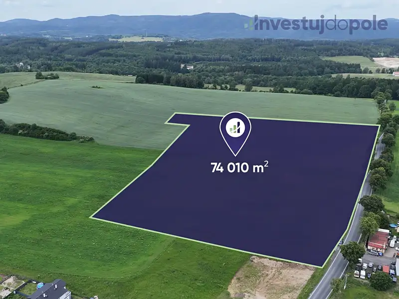 Prodej pole 74010 m², Otovice – náhled fotky 2