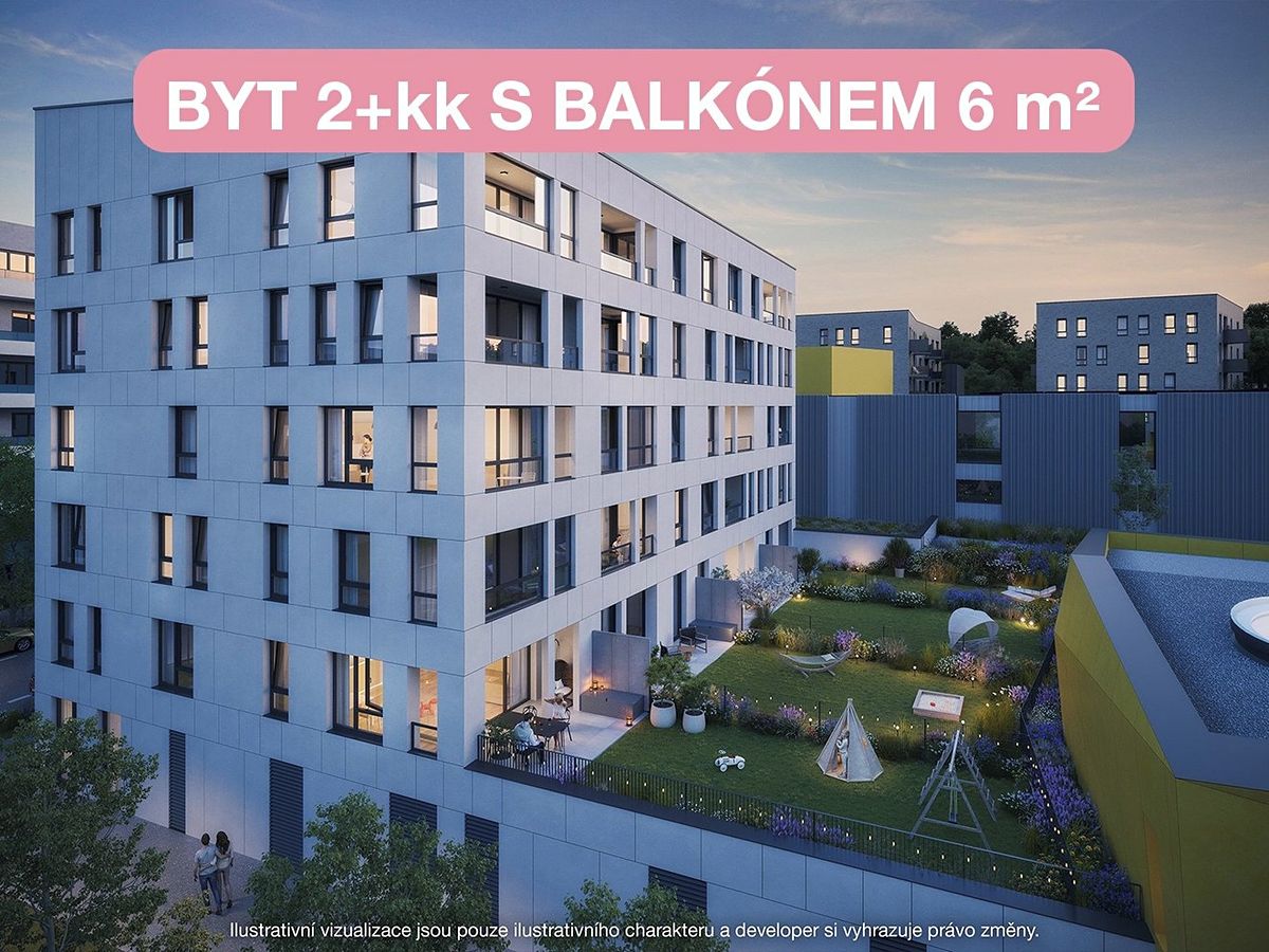 Prodej bytu 2+kk 43 m²
