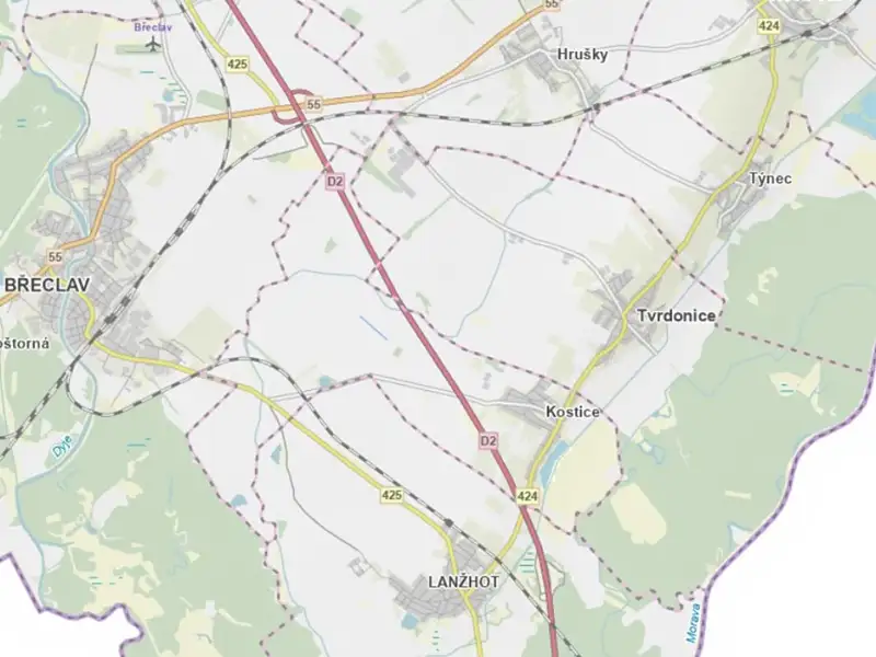 Prodej pole 2252 m², Kostice – náhled fotky 3
