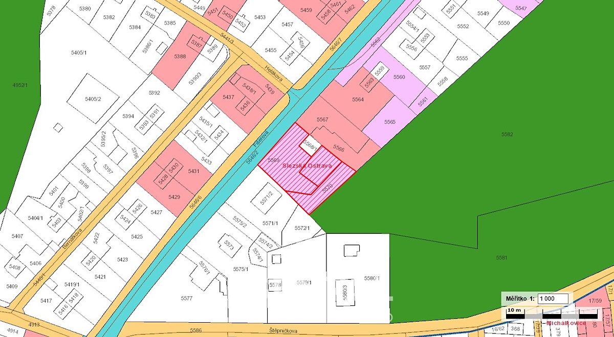 Prodej stavebního pozemku 1277 m² – fotografie 3