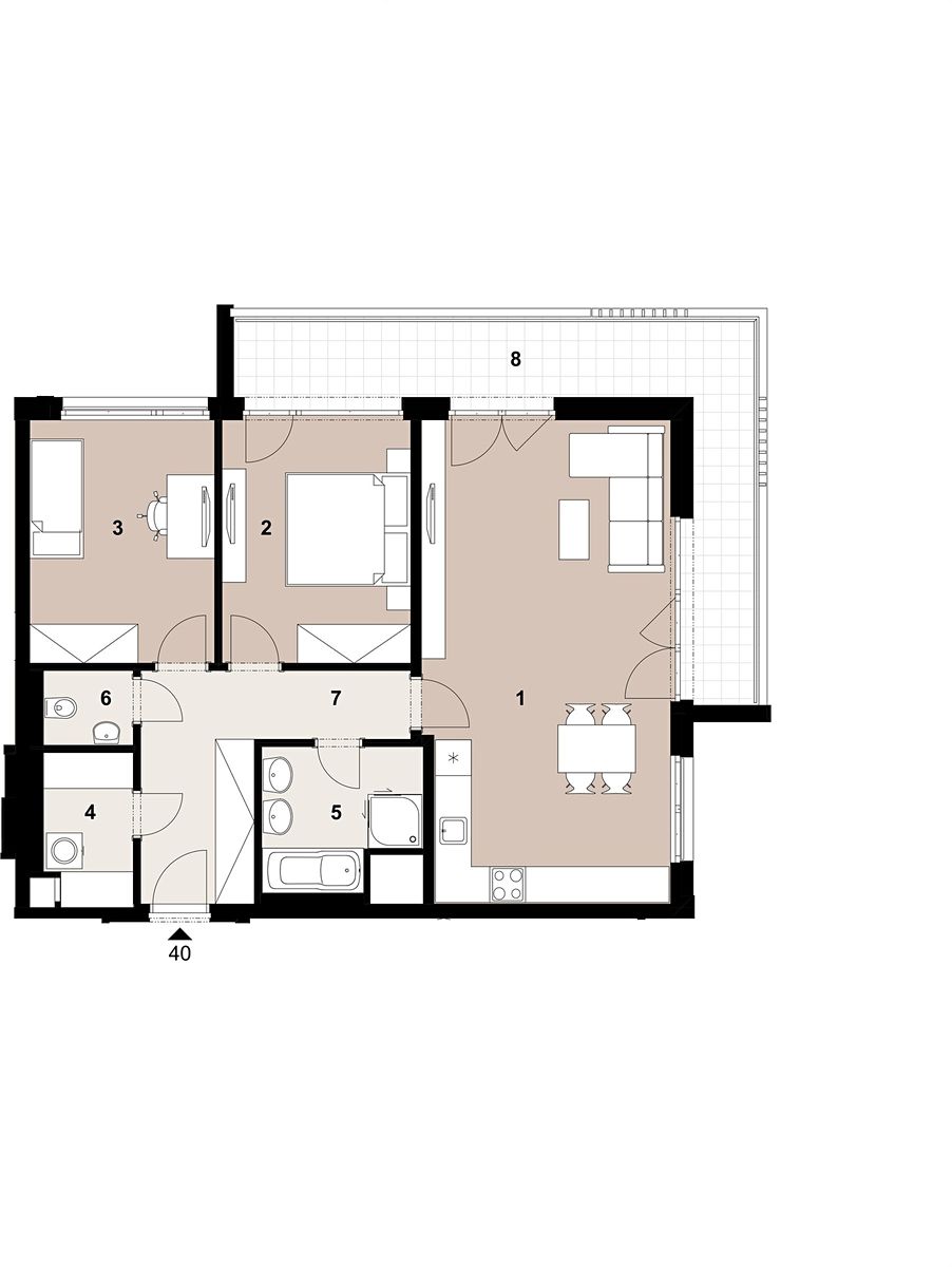 Prodej bytu 3+kk 81 m² – fotografie 2