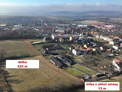 Prodej stavebního pozemku 3329 m²