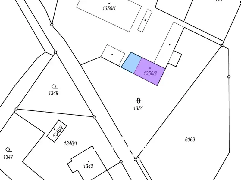 Prodej stavebního pozemku 1328 m², Šanov – náhled fotky 3