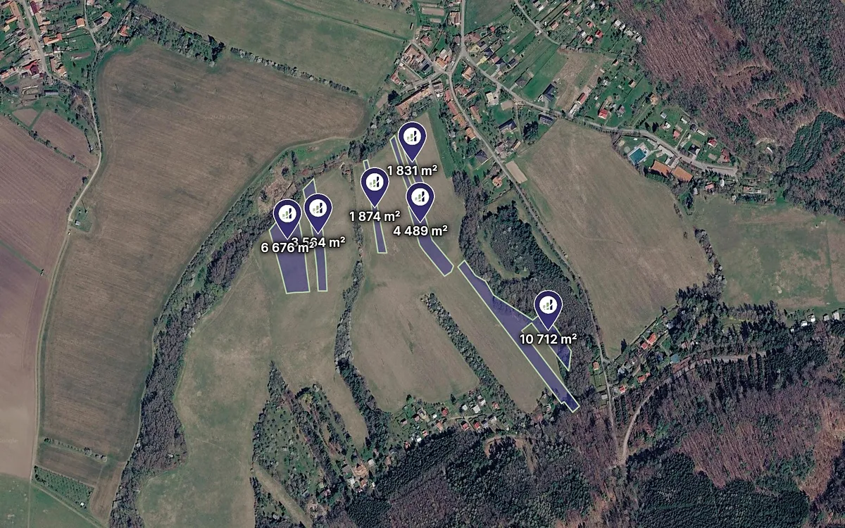 Prodej pole 29146 m²