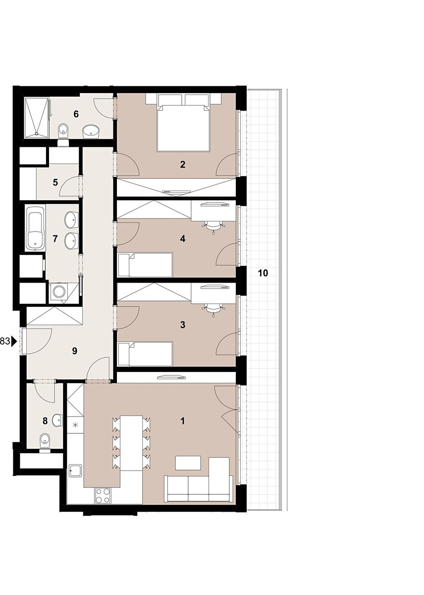 Prodej bytu 4+kk 99 m² – fotografie 2
